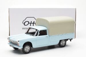 Peugeot 404 Pickup Bache Pastel Blue Otto 1:18 OT1036 Resin - image 6 of 6