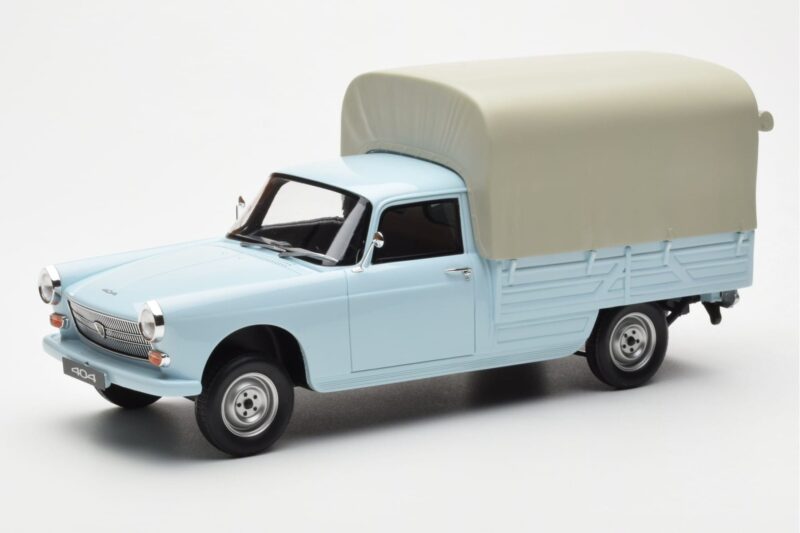Peugeot 404 Pickup Bache Pastel Blue Otto 1:18 Peugeot 404 Pickup Bache Pastel Blue Otto 1:18 OT1036 Resin
