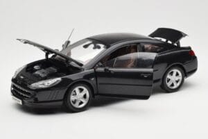 Peugeot 407 Coupe Black Norev 1:18 184752 Diecast - image 2 of 8
