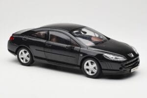 Peugeot 407 Coupe Black Norev 1:18 184752 Diecast - image 6 of 8