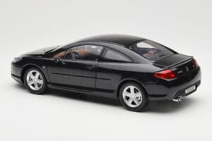 Peugeot 407 Coupe Black Norev 1:18 184752 Diecast - image 7 of 8