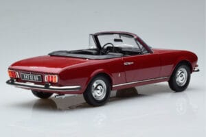 Peugeot 504 Cabriolet Red Norev 1:18 184818 Diecast - image 3 of 8