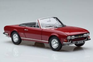 Peugeot 504 Cabriolet Red Norev 1:18 184818 Diecast - image 6 of 8