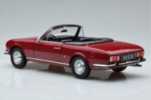 Peugeot 504 Cabriolet Red Norev 1:18 184818 Diecast - image 7 of 8