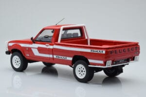 Peugeot 504 Dangel Pickup Red Otto 1:18 OT436 Resin - image 5 of 6