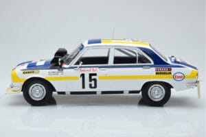 Peugeot 504 Ti #15 B. Consten Rally Morocco 1975 IXO 1:18 18RMC044C Diecast - image 3 of 6
