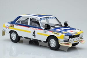 Peugeot 504 Ti #4 T. Makinen / H. Liddon Rally Morocco 1975 IXO 1:18 18RMC044B Diecast - image 4 of 6