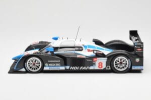 Peugeot 908 HDI FAP LMP1 #8 M. Lamy / S. Sarrazin / A. Wurz 5th Place 24 Hours of Le Mans 2008 Minichamps 1:18 150081208 Diec - image 3 of 6