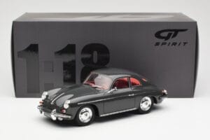 Porsche 356B 2000 GS Carrera 2 Grey GT Spirit 1:18 GT793 Resin - image 6 of 6