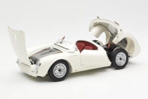 Porsche 550 Spyder 70 Years Edition White Schuco 1:18 450033300 Diecast - image 2 of 8