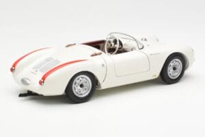 Porsche 550 Spyder 70 Years Edition White Schuco 1:18 450033300 Diecast - image 3 of 8