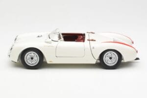 Porsche 550 Spyder 70 Years Edition White Schuco 1:18 450033300 Diecast - image 4 of 8