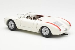 Porsche 550 Spyder 70 Years Edition White Schuco 1:18 450033300 Diecast - image 7 of 8