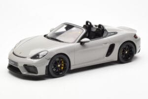 Porsche 718 Spyder Crayon Grey GT Spirit 1:18 GT436 Resin