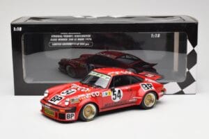 Porsche 911 934 #54 H. Striebig / A-C. Verney 24 Hours of Le Mans 1976 Minichamps 1:18 153766454 Diecast - image 6 of 6