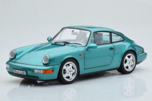 Porsche 911 964 Carrera 2 Wimbledon Green Norev 1:18 187329 Diecast