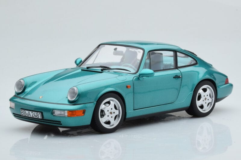 Porsche 911 964 Carrera 2 Wimbledon Green Norev 1:18 187329 Diecast