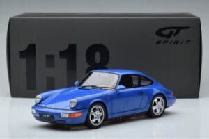 Porsche 911 964 Carrera RS 3.6 Blue GT Spirit 1:18 GT887 Resin - image 6 of 6