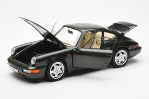 Porsche 911 964 Carrera 4 Green Metallic Asia Exclusive Norev 1:18 187326 Diecast - image 2 of 8