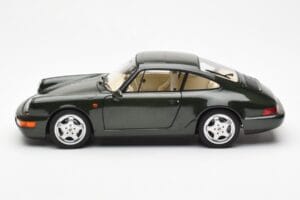 Porsche 911 964 Carrera 4 Green Metallic Asia Exclusive Norev 1:18 187326 Diecast - image 4 of 8