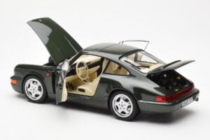 Porsche 911 964 Carrera 4 Green Metallic Asia Exclusive Norev 1:18 187326 Diecast - image 5 of 8