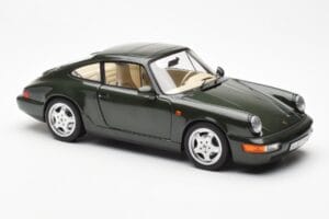 Porsche 911 964 Carrera 4 Green Metallic Asia Exclusive Norev 1:18 187326 Diecast - image 6 of 8