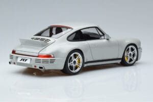 Porsche 911 964 RUF SCR Chalk Grey Almost Real 1:18 880204 Diecast - image 3 of 7