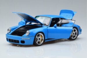 Porsche 911 964 RUF SCR Mexico Blue Almost Real 1:18 880202 Diecast - image 2 of 10