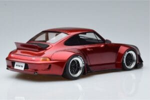Porsche 911 964 RWB Duck Tail Candy Apple GT Spirit 1:18 GT759 Resin - image 2 of 6