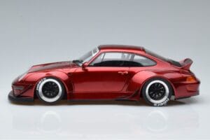 Porsche 911 964 RWB Duck Tail Candy Apple GT Spirit 1:18 GT759 Resin - image 3 of 6