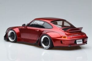 Porsche 911 964 RWB Duck Tail Candy Apple GT Spirit 1:18 GT759 Resin - image 5 of 6