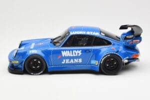 Porsche 911 964 RWB Osho Arrow Blue GT Spirit 1:18 GT448 Resin - image 3 of 6