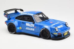 Porsche 911 964 RWB Osho Arrow Blue GT Spirit 1:18 GT448 Resin - image 4 of 6
