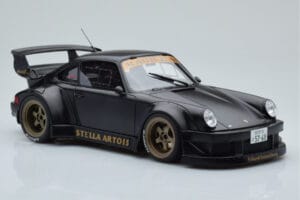 Porsche 911 964 RWB Stella Artois Black GT Spirit 1:18 GT421 Resin - image 4 of 6