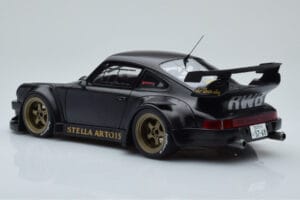 Porsche 911 964 RWB Stella Artois Black GT Spirit 1:18 GT421 Resin - image 5 of 6