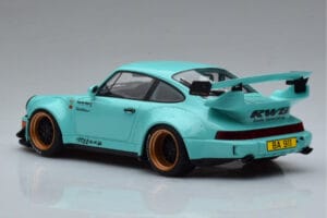 Porsche 911 964 RWB Tiffany Blue GT Spirit 1:18 GT875 Resin - image 5 of 6