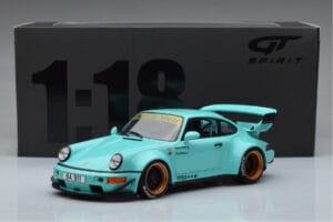 Porsche 911 964 RWB Tiffany Blue GT Spirit 1:18 GT875 Resin - image 6 of 6