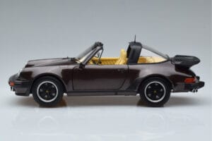 Porsche 911 964 Turbo Targa Brown Norev 1:18 187665 Diecast - image 5 of 8
