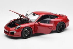 Porsche 911 991 Carrera GTS Carmine Red Schuco 1:18 450039000 Diecast - image 2 of 8