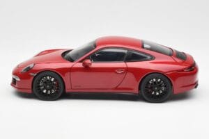 Porsche 911 991 Carrera GTS Carmine Red Schuco 1:18 450039000 Diecast - image 4 of 8