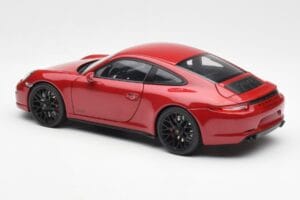 Porsche 911 991 Carrera GTS Carmine Red Schuco 1:18 450039000 Diecast - image 7 of 8