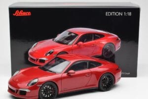 Porsche 911 991 Carrera GTS Carmine Red Schuco 1:18 450039000 Diecast - image 8 of 8