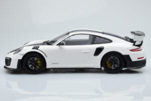 Porsche 911 GT2 RS 991.2 Weissach Package White Black Magnesium Wheels Minichamps 1:18 153068309 Diecast - image 3 of 6