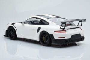Porsche 911 GT2 RS 991.2 Weissach Package White Black Magnesium Wheels Minichamps 1:18 153068309 Diecast - image 5 of 6