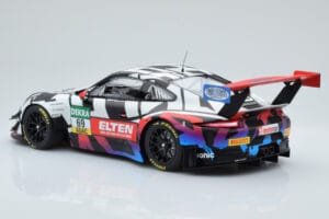 Porsche 911 GT3 R Iron Force by Ring Police #69 J. van Slooten / L. Luhr ADAC GT Masters 2018 Minichamps 1:18 153186969 Dieca - image 4 of 5