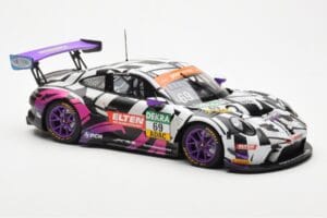 Porsche 911 991.2 GT3 R #69 Team Iron Force Racing Ring Police L. Luhr / J. Slooten ADAC GT Masters 2019 Minichamps 1:18 1531 - image 6 of 6