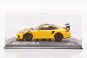 Porsche 911 991.2 GT3 RS Yellow Minichamps 1:43 WAX02020085 Diecast