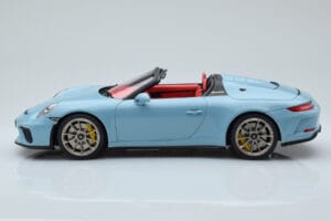 Porsche 911 991.2 Speedster Meissen Blue GT Spirit 1:18 GT408 Resin - image 3 of 6