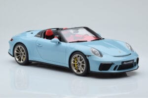 Porsche 911 991.2 Speedster Meissen Blue GT Spirit 1:18 GT408 Resin - image 4 of 6