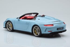 Porsche 911 991.2 Speedster Meissen Blue GT Spirit 1:18 GT408 Resin - image 5 of 6